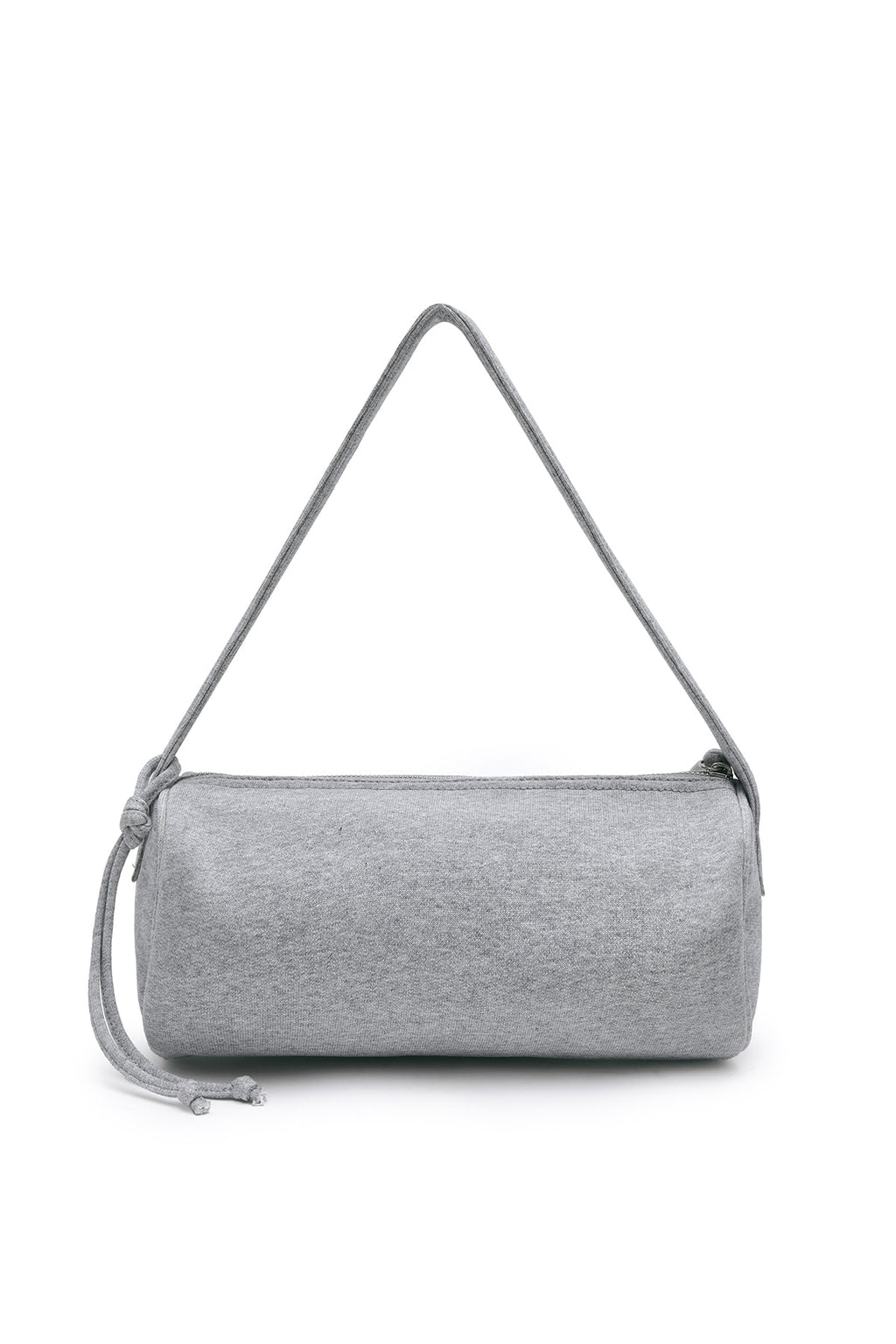 Matin Kim - Applique Logo Jersey Duffle Bag (Grey) product image 3 | TRAB K-Fashion Australia
