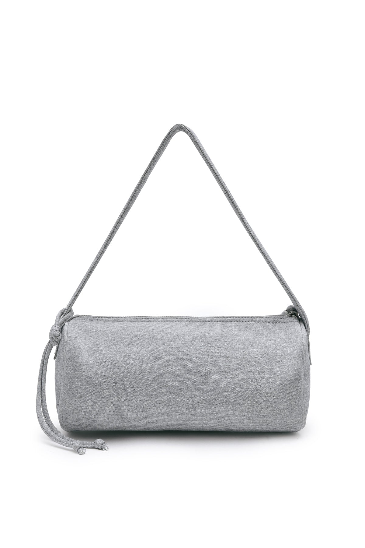 Matin Kim - Applique Logo Jersey Duffle Bag (Grey) product image 3 | TRAB K-Fashion Australia