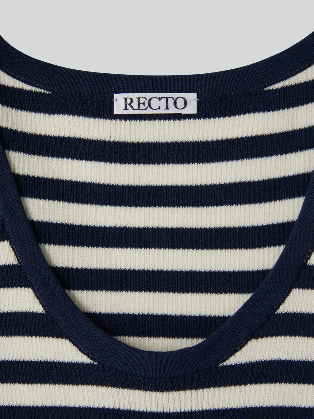 Recto - Marina Summer Knit Tank Top (Navy) product image 6 | TRAB K-Fashion Australia