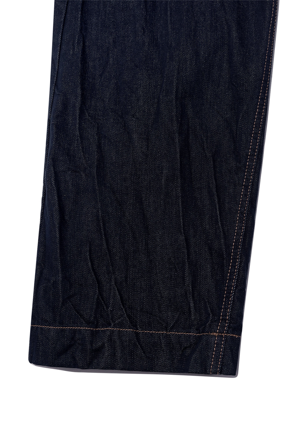 Matin Kim - Stitch Point Crinkle Denim Pants (Dark Navy) product image 5 | TRAB K-Fashion Australia