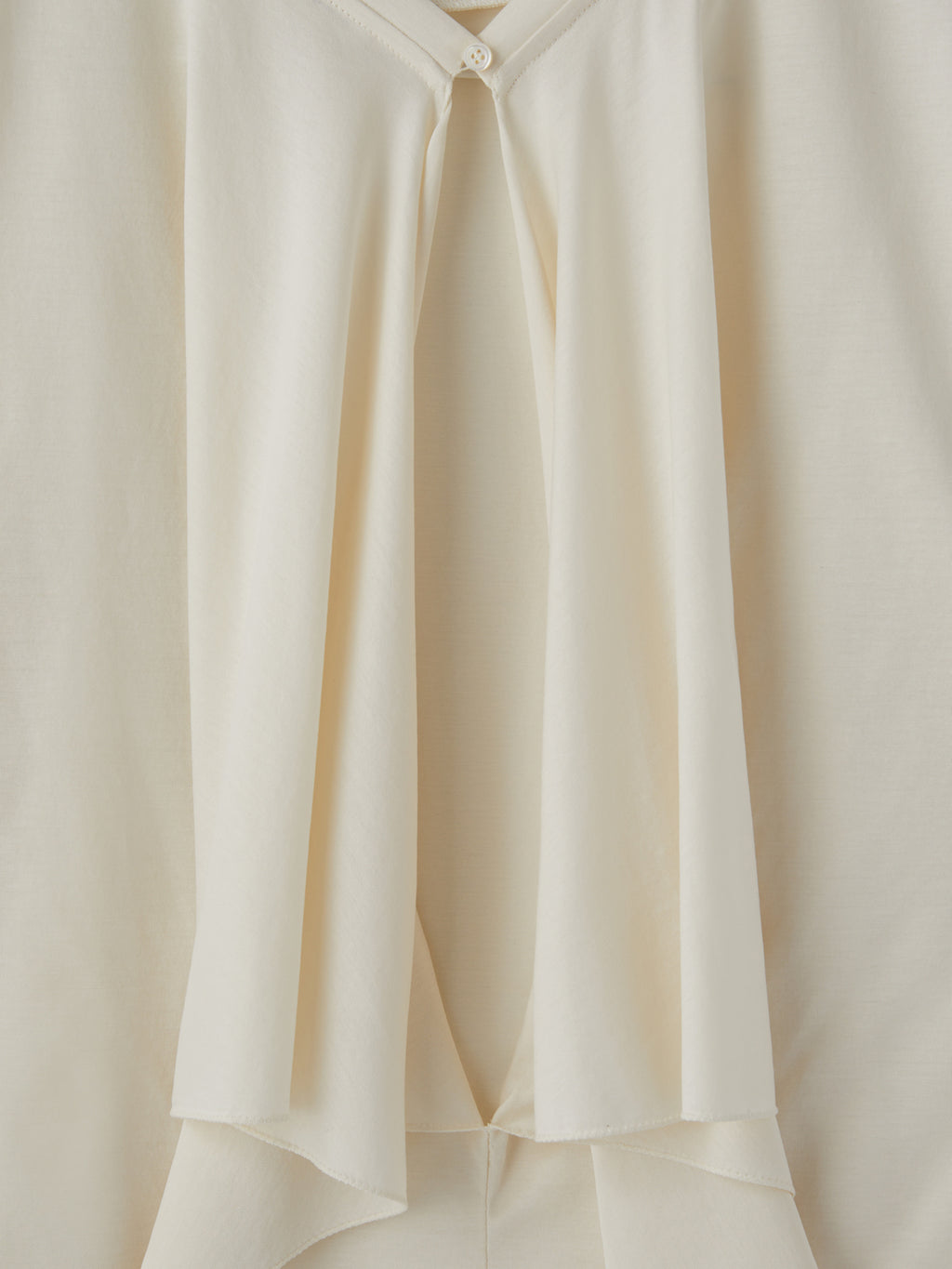 Recto - Open Back Silk Blend Scarf Top (Cream) product image 8 | TRAB K-Fashion Australia