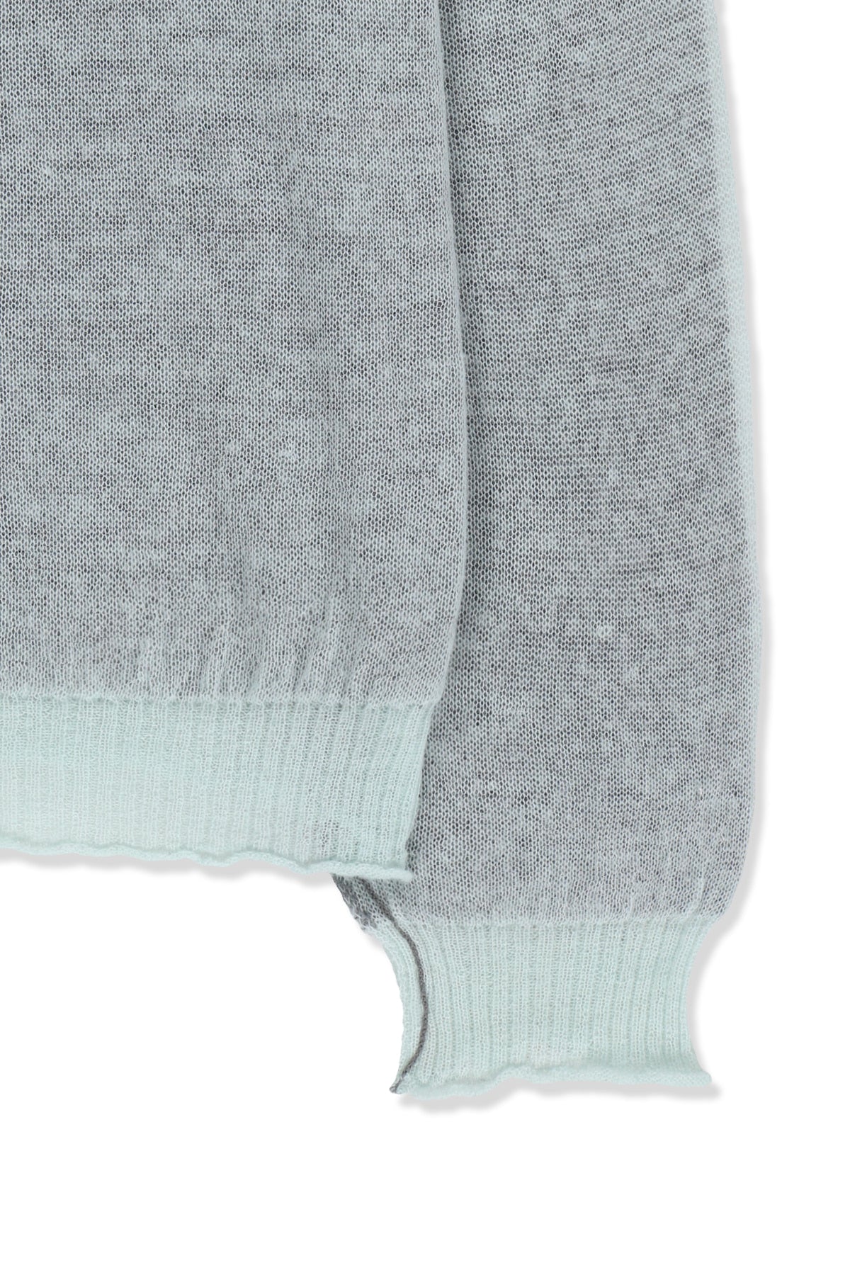 Matin Kim - Matin Dual Tone Knit Pullover (Mint) product image 4 | TRAB K-Fashion Australia