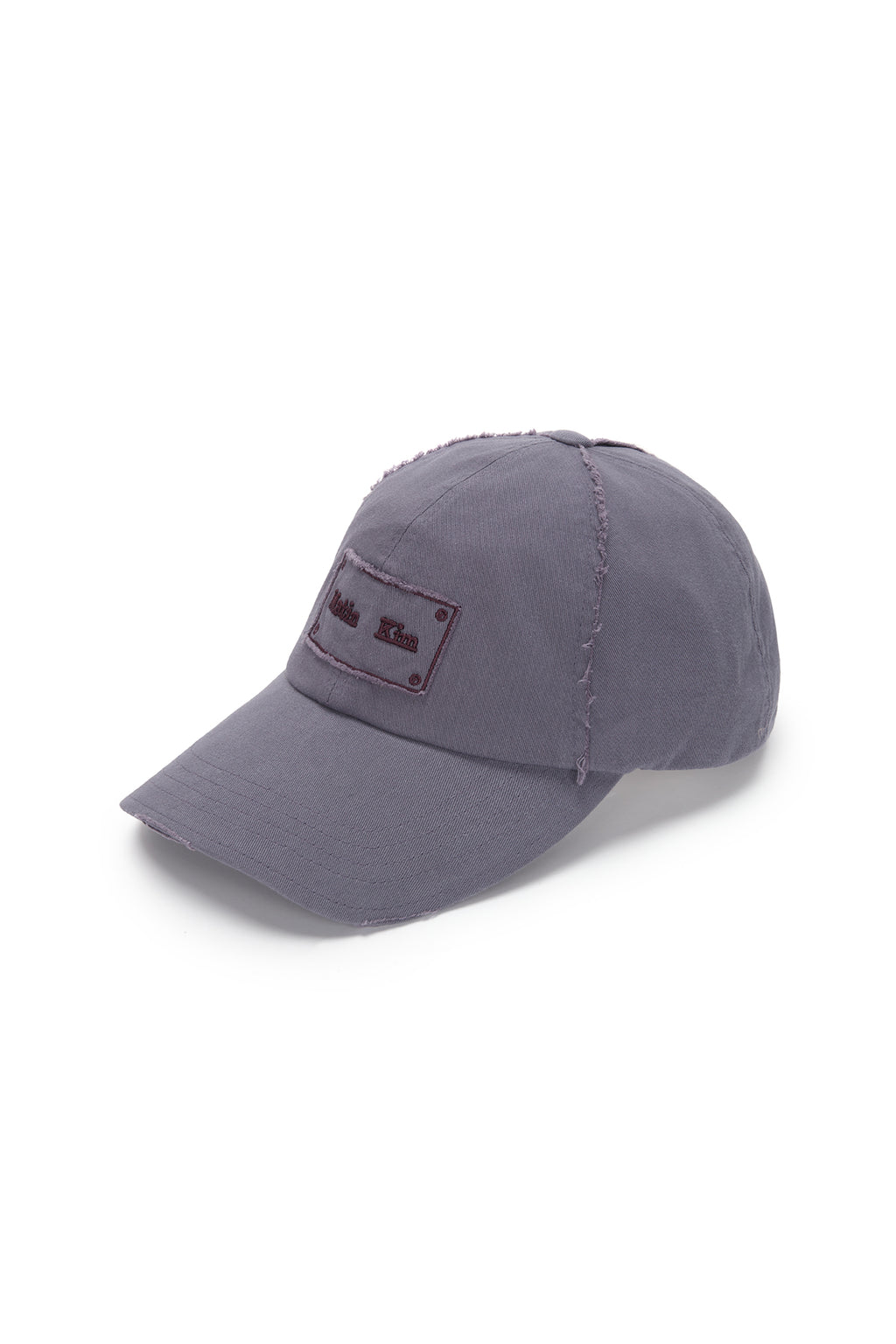 Matin Kim - Square Logo Cutout Ball Cap (Purple) product image 2 | TRAB K-Fashion Australia