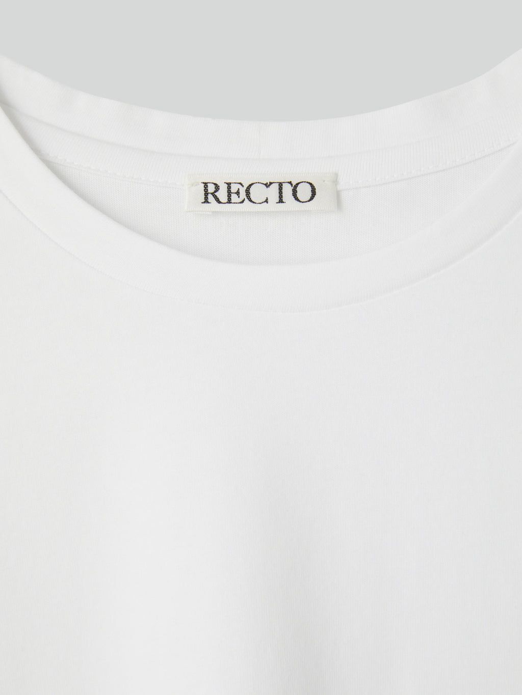 Recto - Recto Logo Cap Sleeve Top (White) product image 6 | TRAB K-Fashion Australia