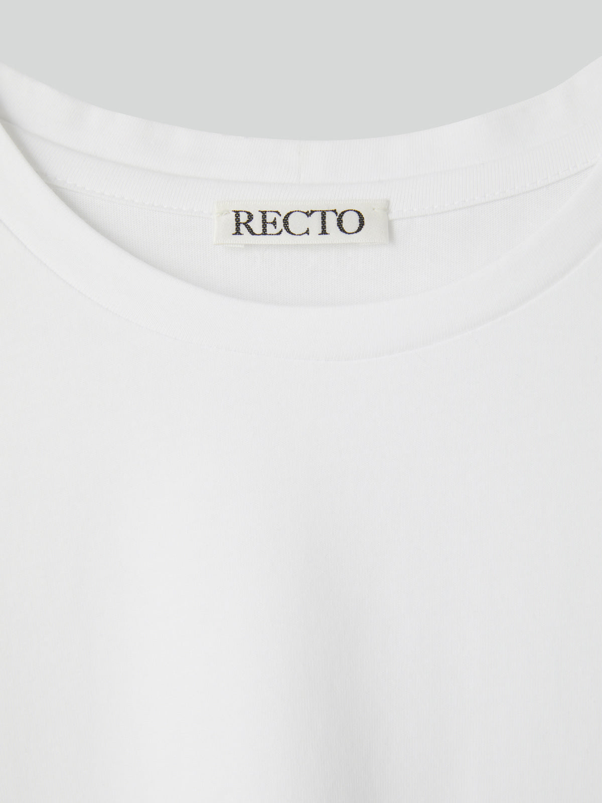 Recto - Recto Logo Cap Sleeve Top (White) product image 6 | TRAB K-Fashion Australia