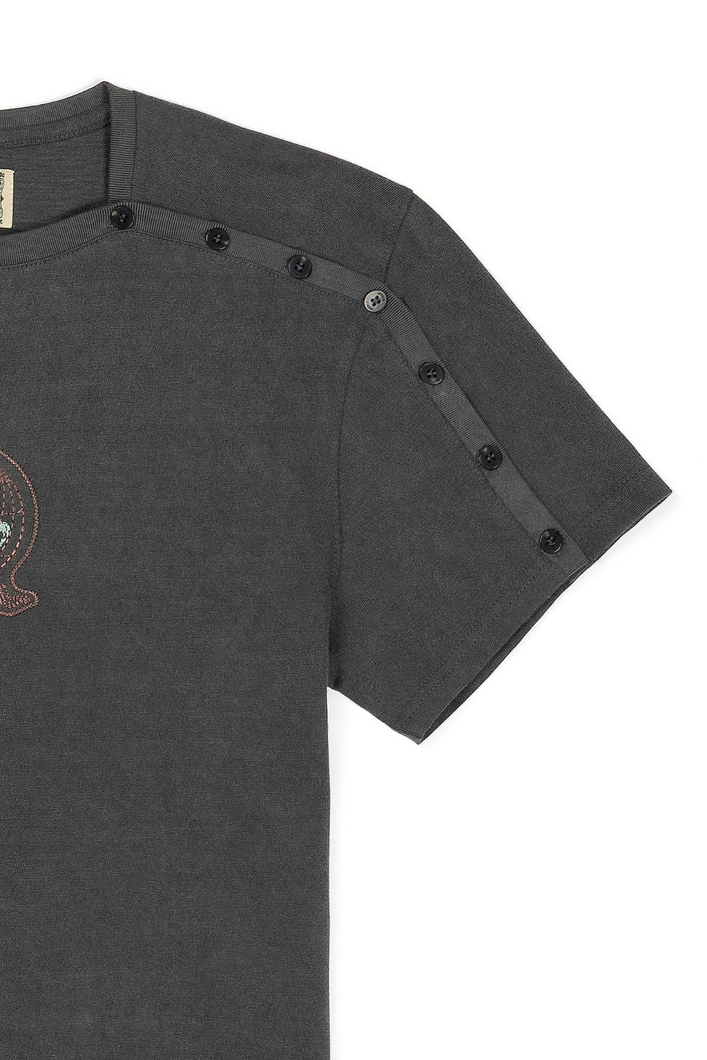 Ioedle - Gravity Beyond Fastening T-Shirt (Charcoal) product image 5 | TRAB K-Fashion Australia