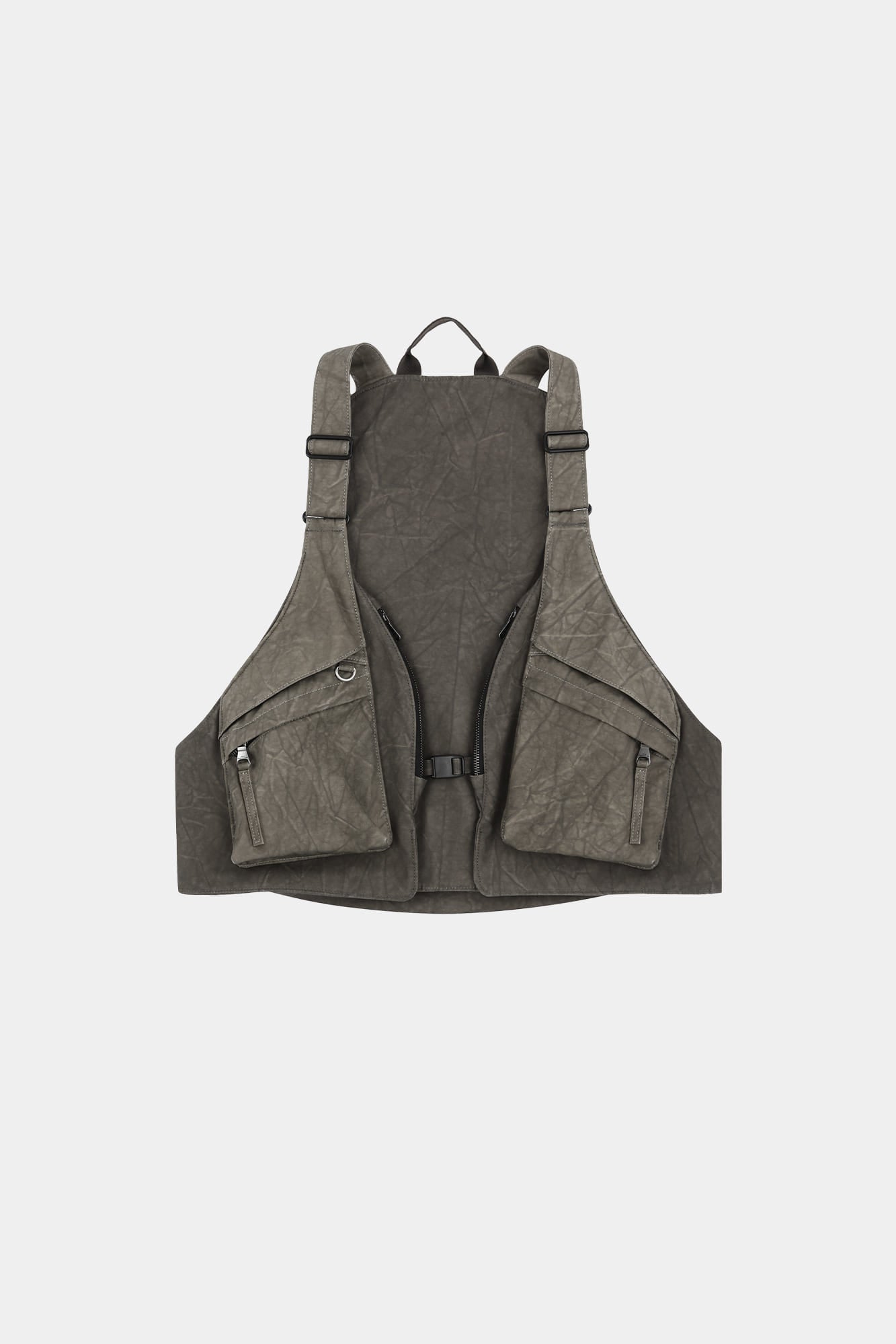 Andersson Bell - Tie-Dyed Vest Backpack (Anthracite) product image 11 | TRAB K-Fashion Australia