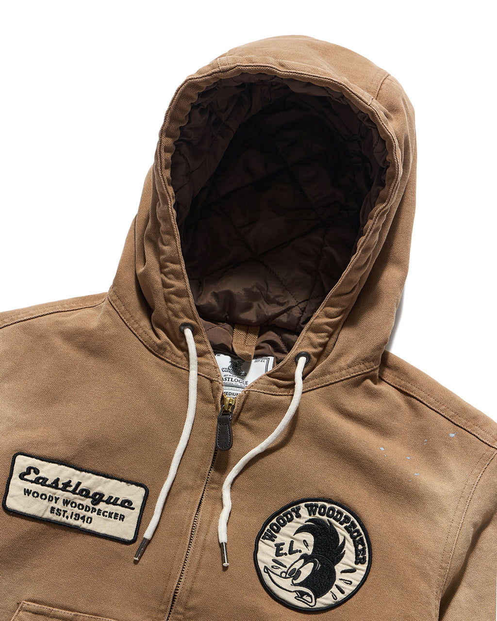 Eastlogue - Vintage Woody Mechanic Jacket (Vintage Beige) product image 3 | TRAB K-Fashion Australia
