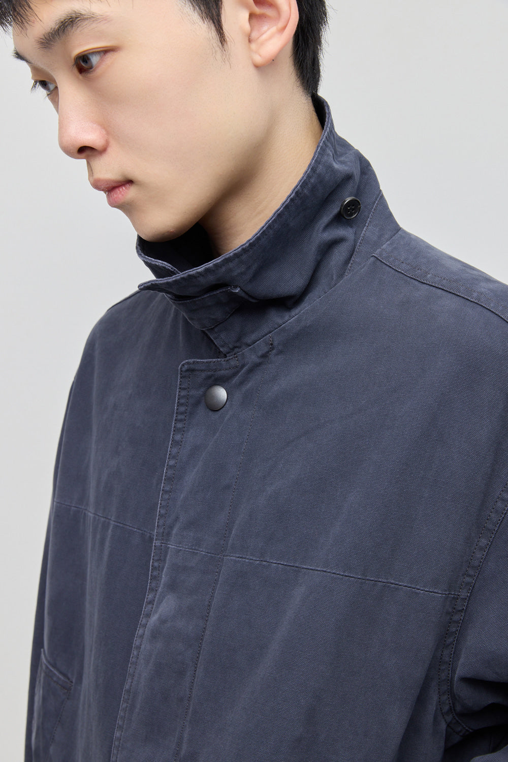 Hatchingroom - Canvas Work Parka (Blue Charcoal) product image 19 | TRAB K-Fashion Australia