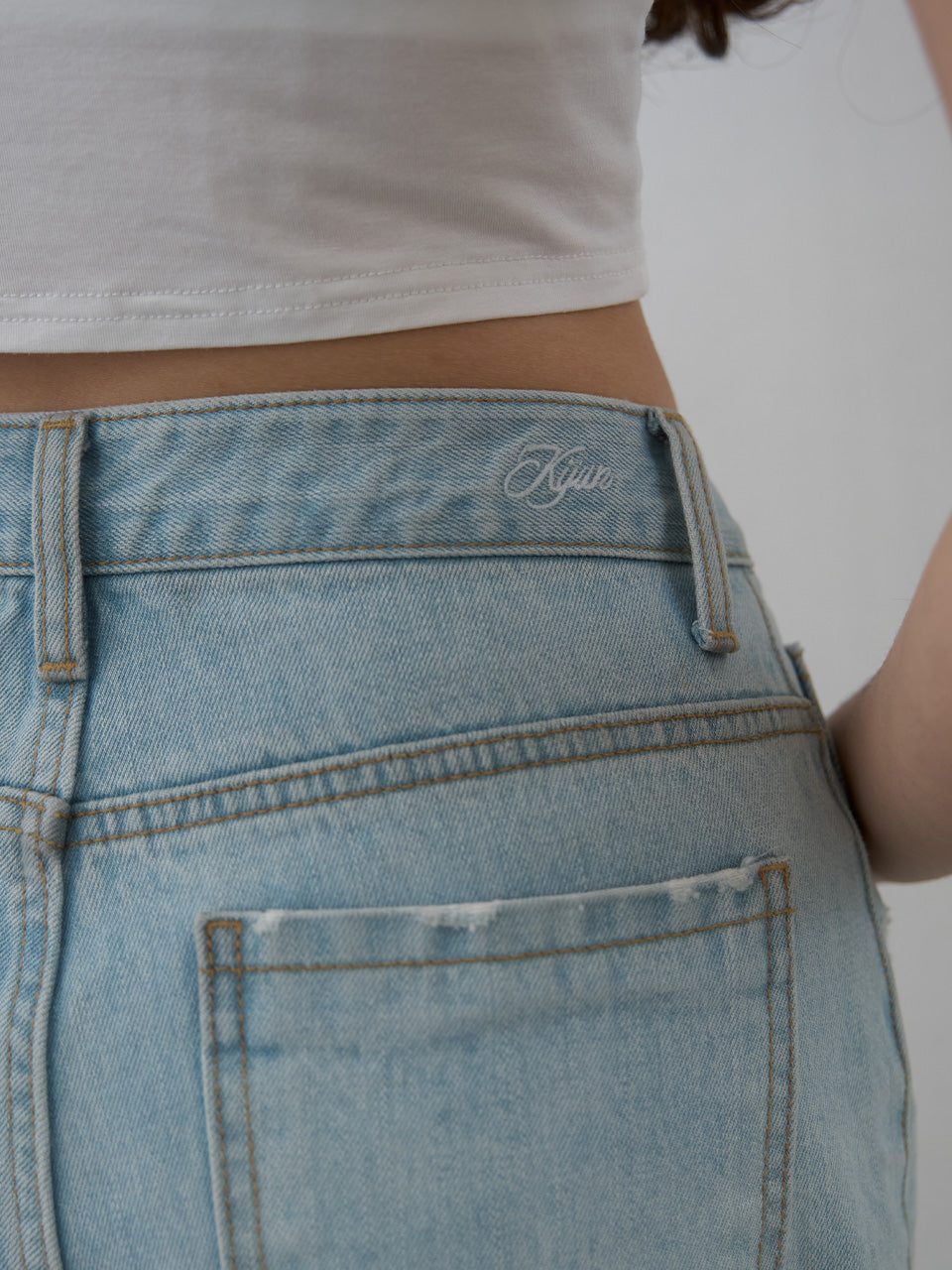 Kijun - Seashore Jeans (Light Blue) product image 6 | TRAB K-Fashion Australia