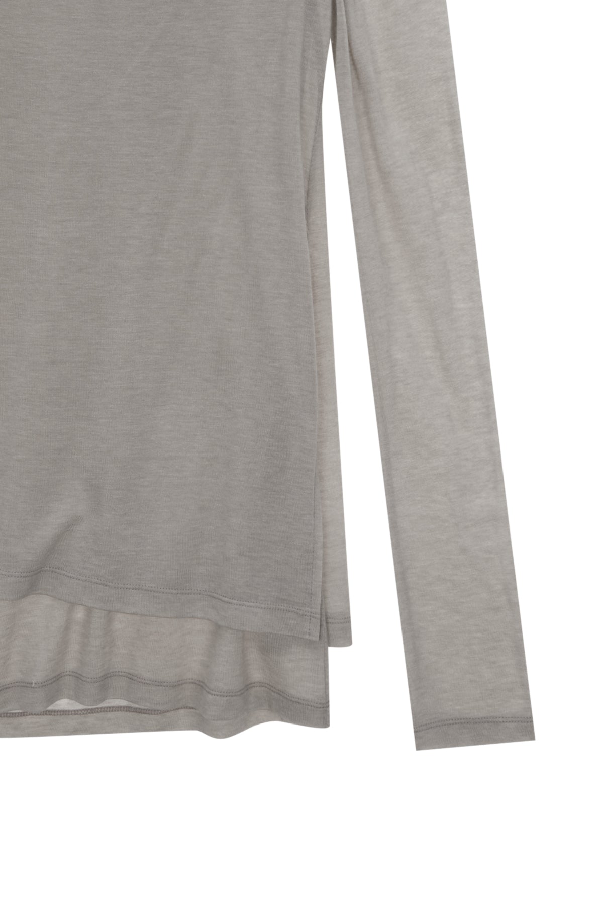 Matin Kim - Slit Point Sleeveless Layered Top (Beige) product image 4 | TRAB K-Fashion Australia