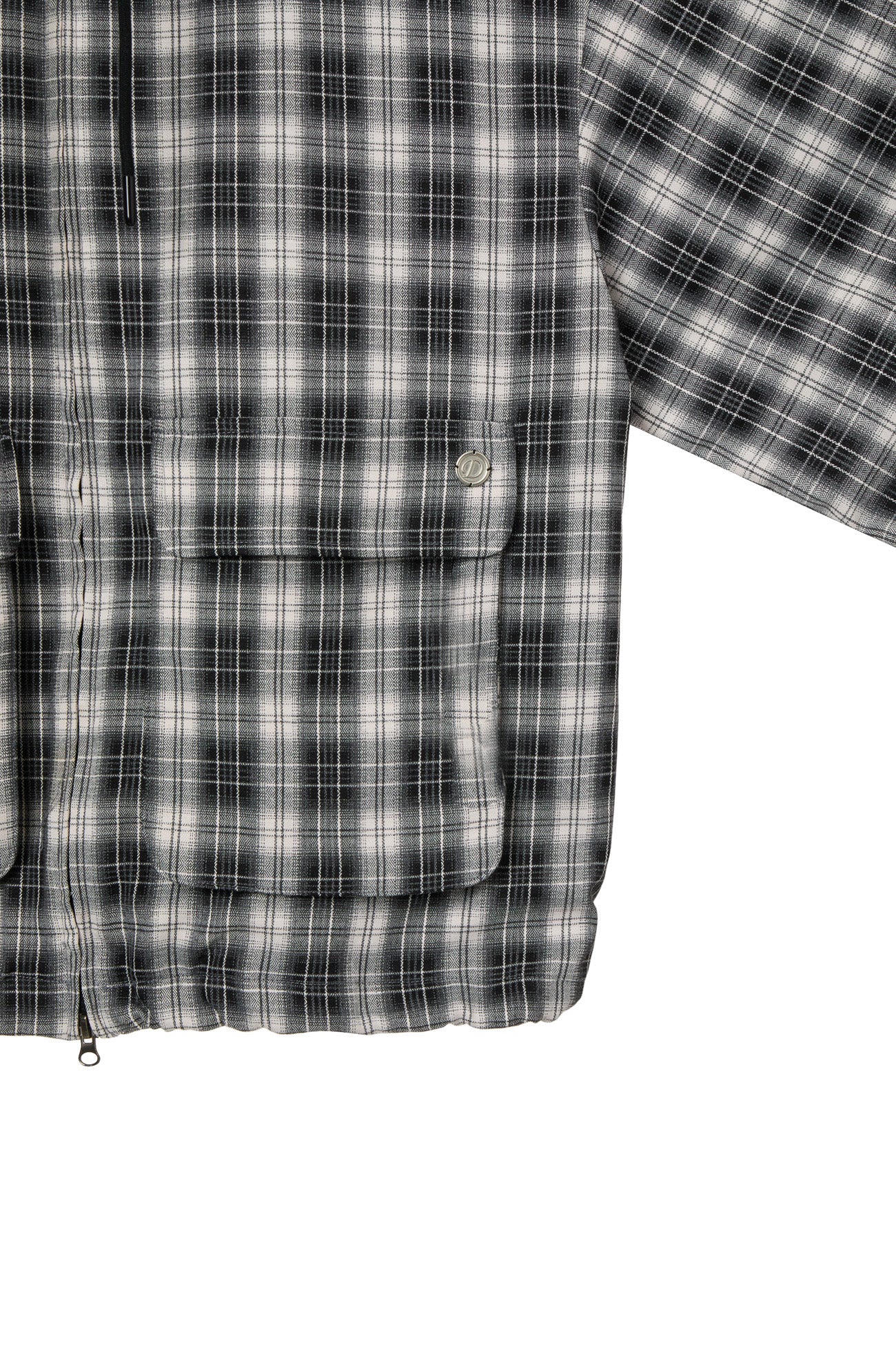Deinet - Check Bomber Jacket (Black) product image 6 | TRAB K-Fashion Australia