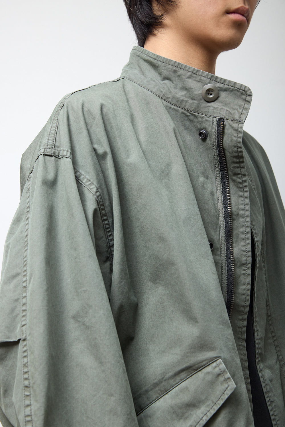 Hatchingroom - Short Mods Parka (Khaki) product image 15 | TRAB K-Fashion Australia