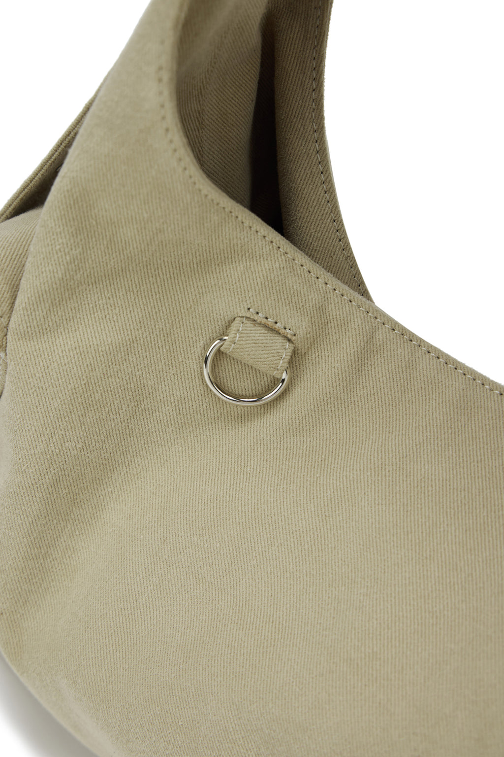 Deinet - Deinet Peach Cotton Buckle Bag (Beige) product image 6 | TRAB K-Fashion Australia