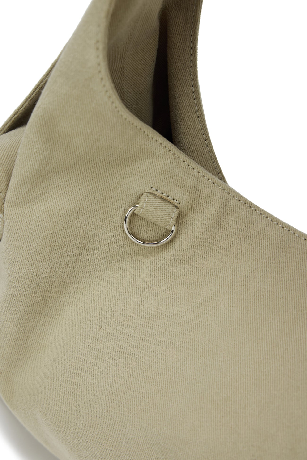Deinet - Deinet Peach Cotton Buckle Bag (Beige) product image 6 | TRAB K-Fashion Australia