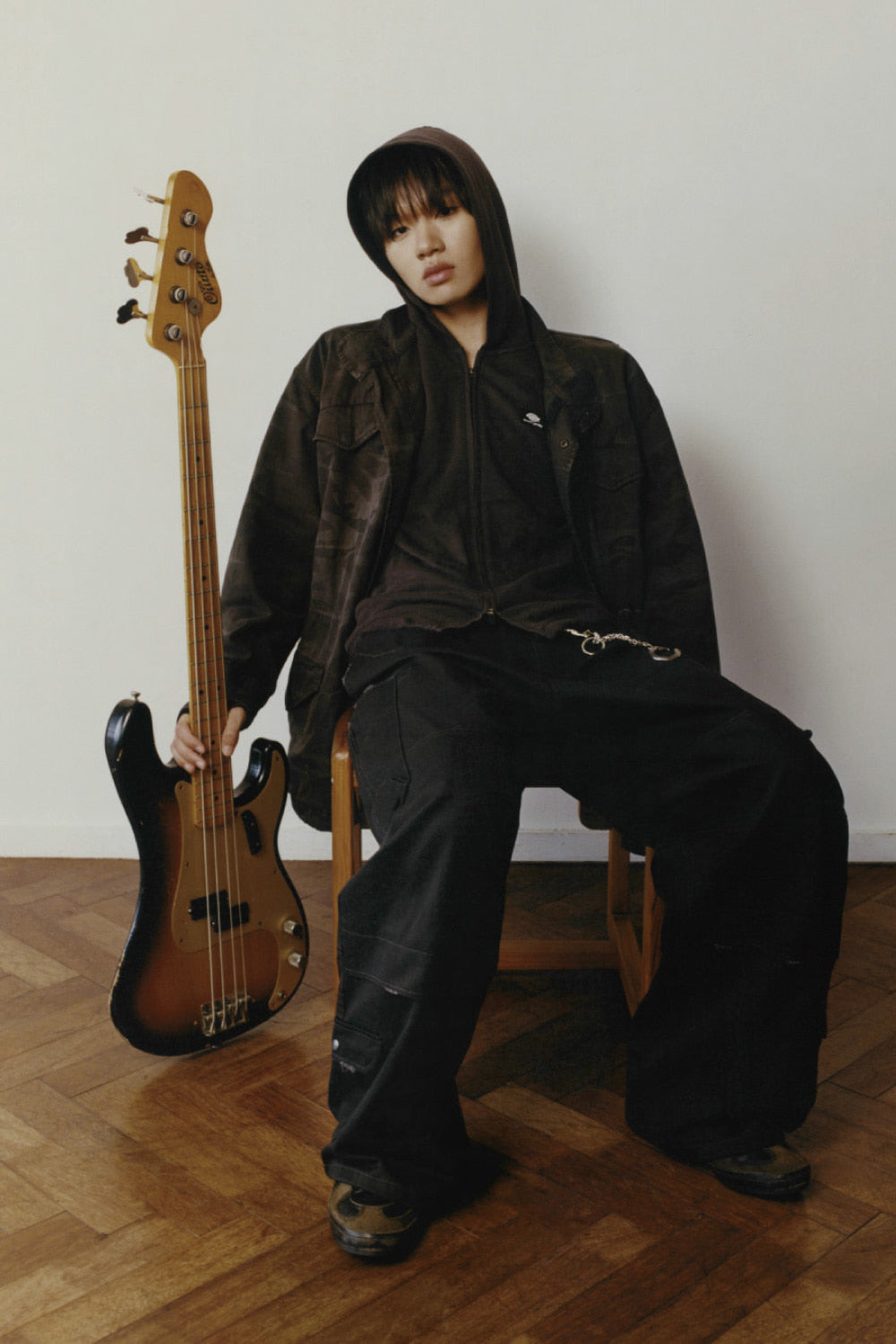 Hatchingroom - Field Parka Camo (Dyed Charcoal) product image 15 | TRAB K-Fashion Australia