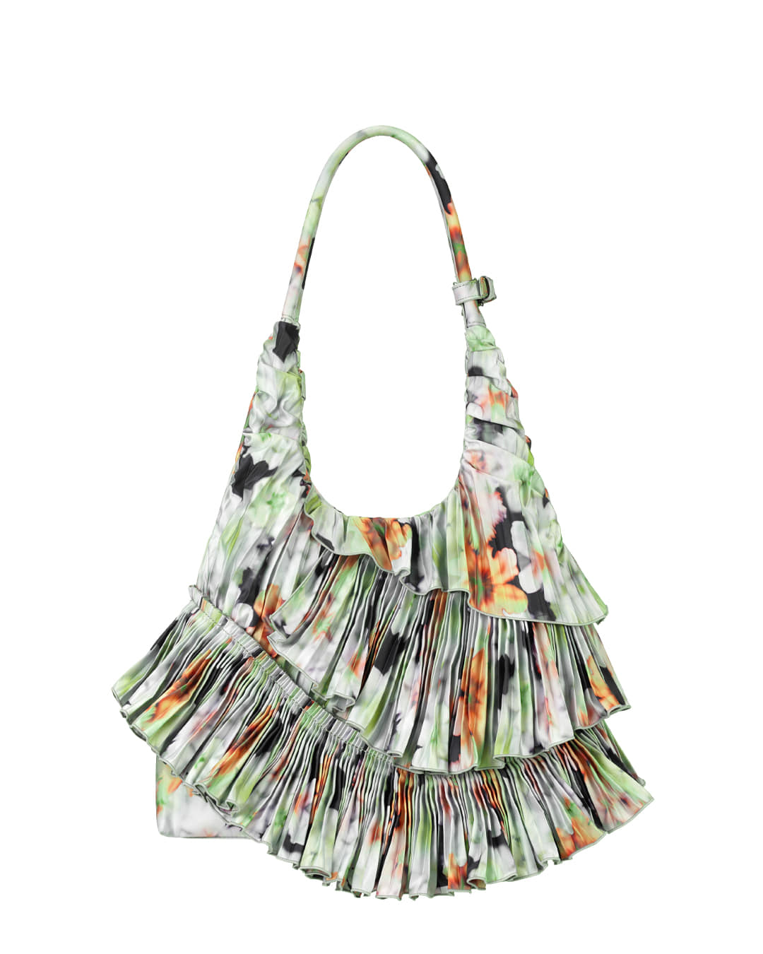 Stand Oil - Cloud Ringo Bag (Orange Blur Floral) product image 4 | TRAB K-Fashion Australia