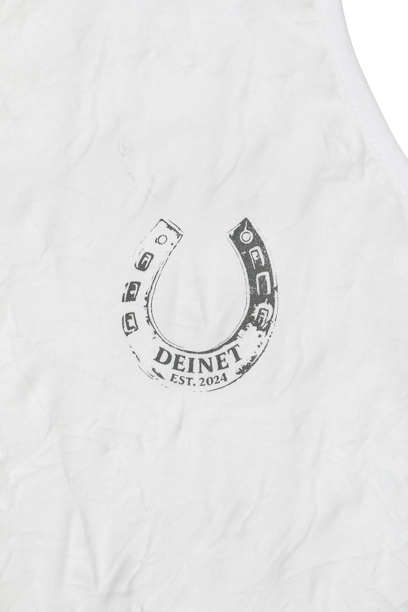 Deinet - Horseshoe Print Sleeveless (White) product image 4 | TRAB K-Fashion Australia