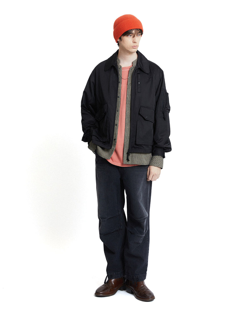 Eastlogue - Combat Flight Jacket (Black) product image 4 | TRAB K-Fashion Australia