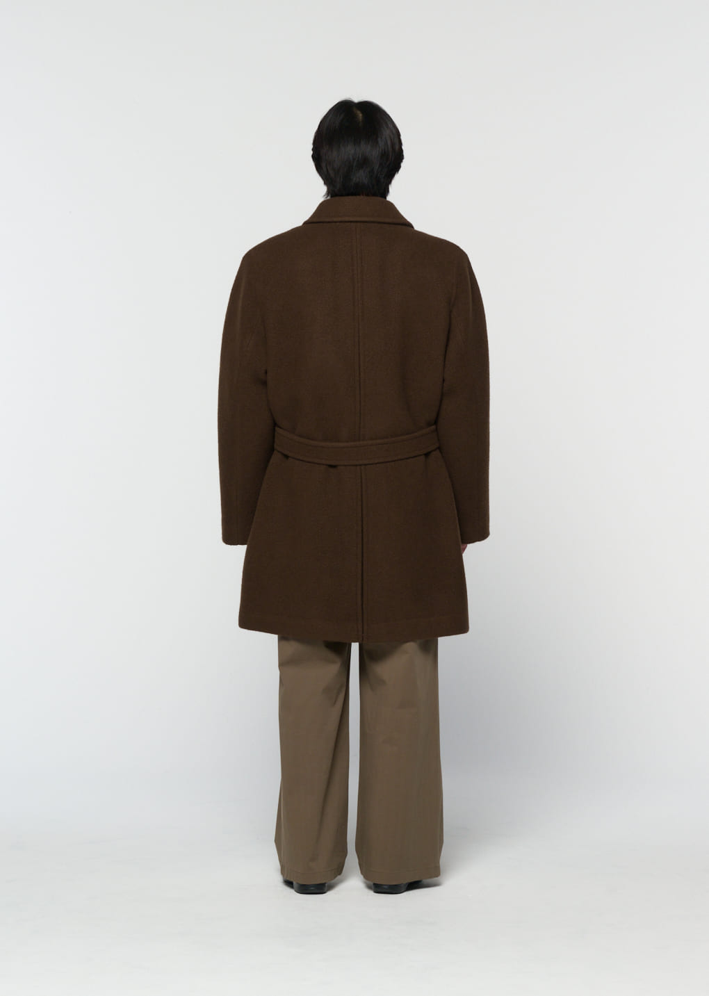Amomento - men's raglan coat (Brown) product image 4 | TRAB K-Fashion Australia