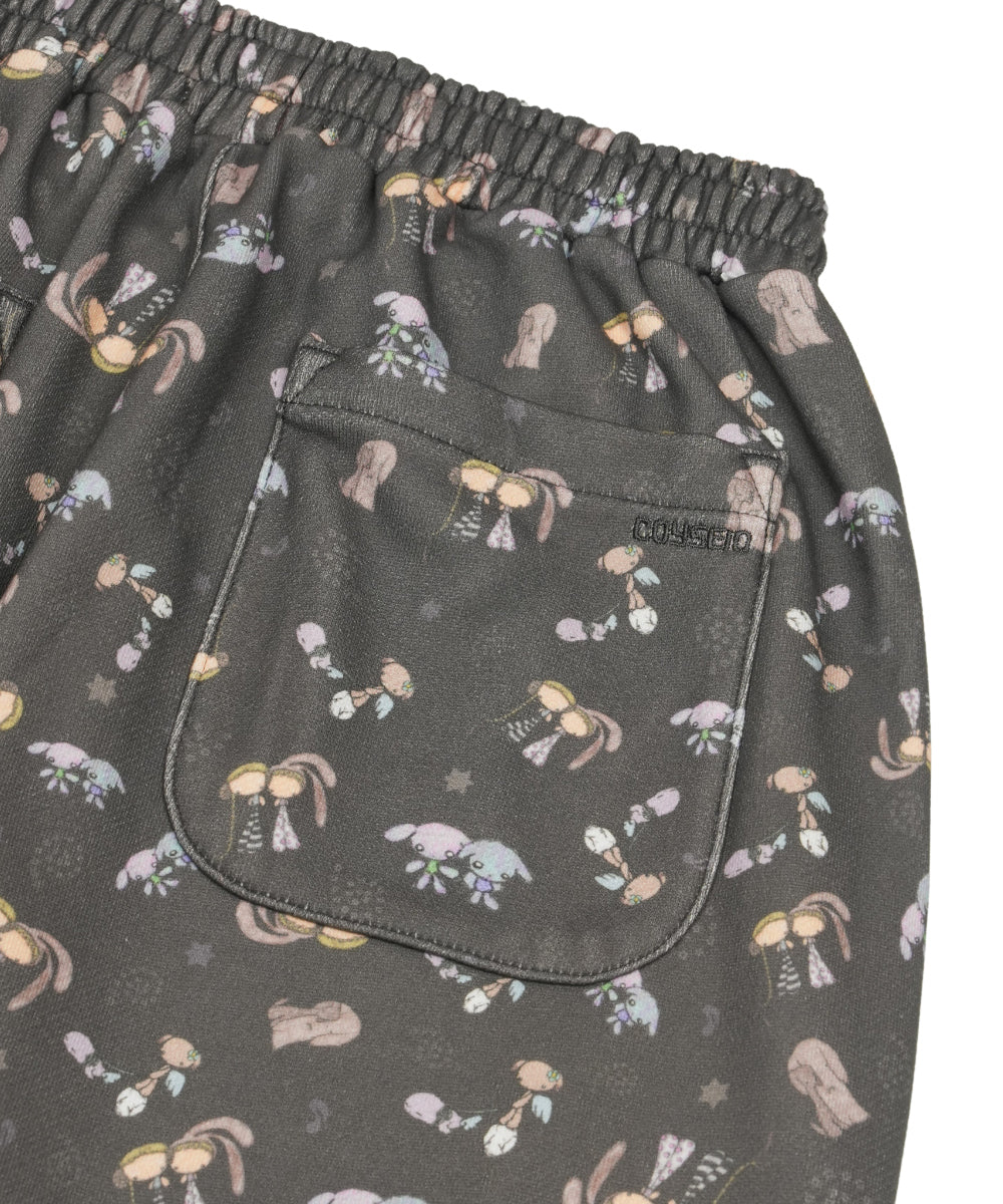 Coyseio - Teji Pattern Side Button Sweat Pants (Charcoal) product image 12 | TRAB K-Fashion Australia