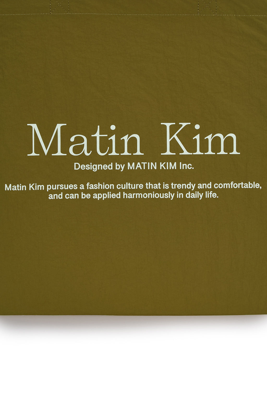 Matin Kim - Matin Palette Ecobag (Olive) product image 3 | TRAB K-Fashion Australia