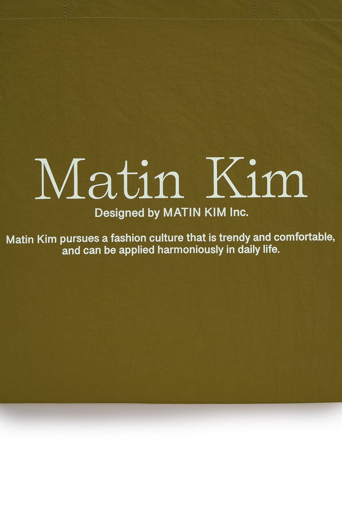 Matin Kim - Matin Palette Ecobag (Olive) product image 3 | TRAB K-Fashion Australia