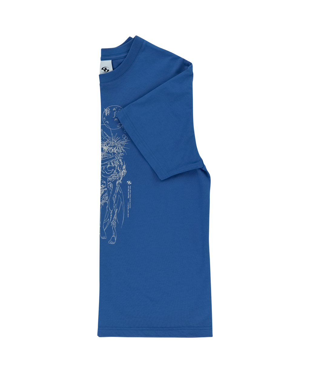 San San Gear - Cyclarian T-Shirt (Blue) product image 6 | TRAB K-Fashion Australia