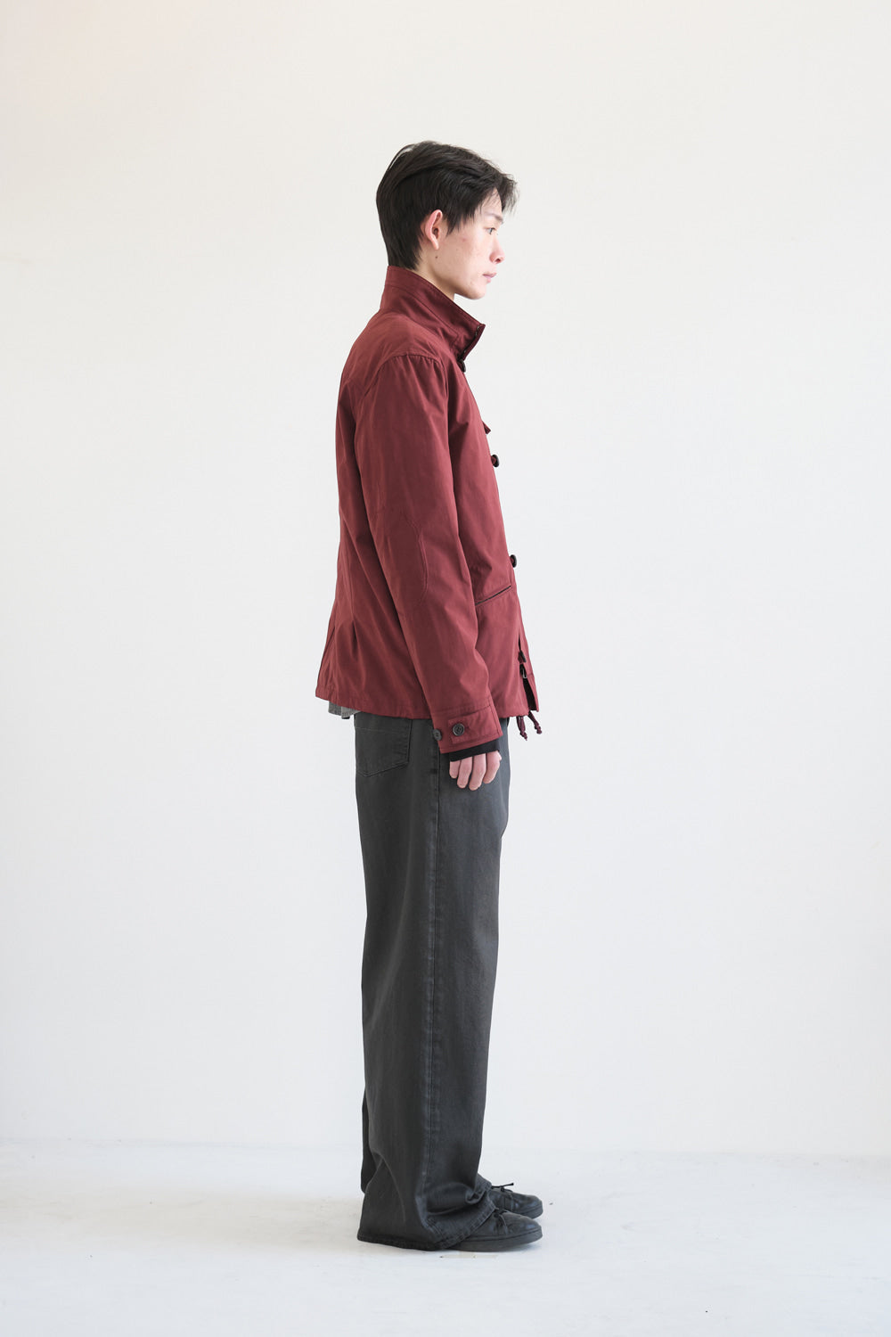 Hatchingroom - Regular Parka (Dark Red) product image 4 | TRAB K-Fashion Australia