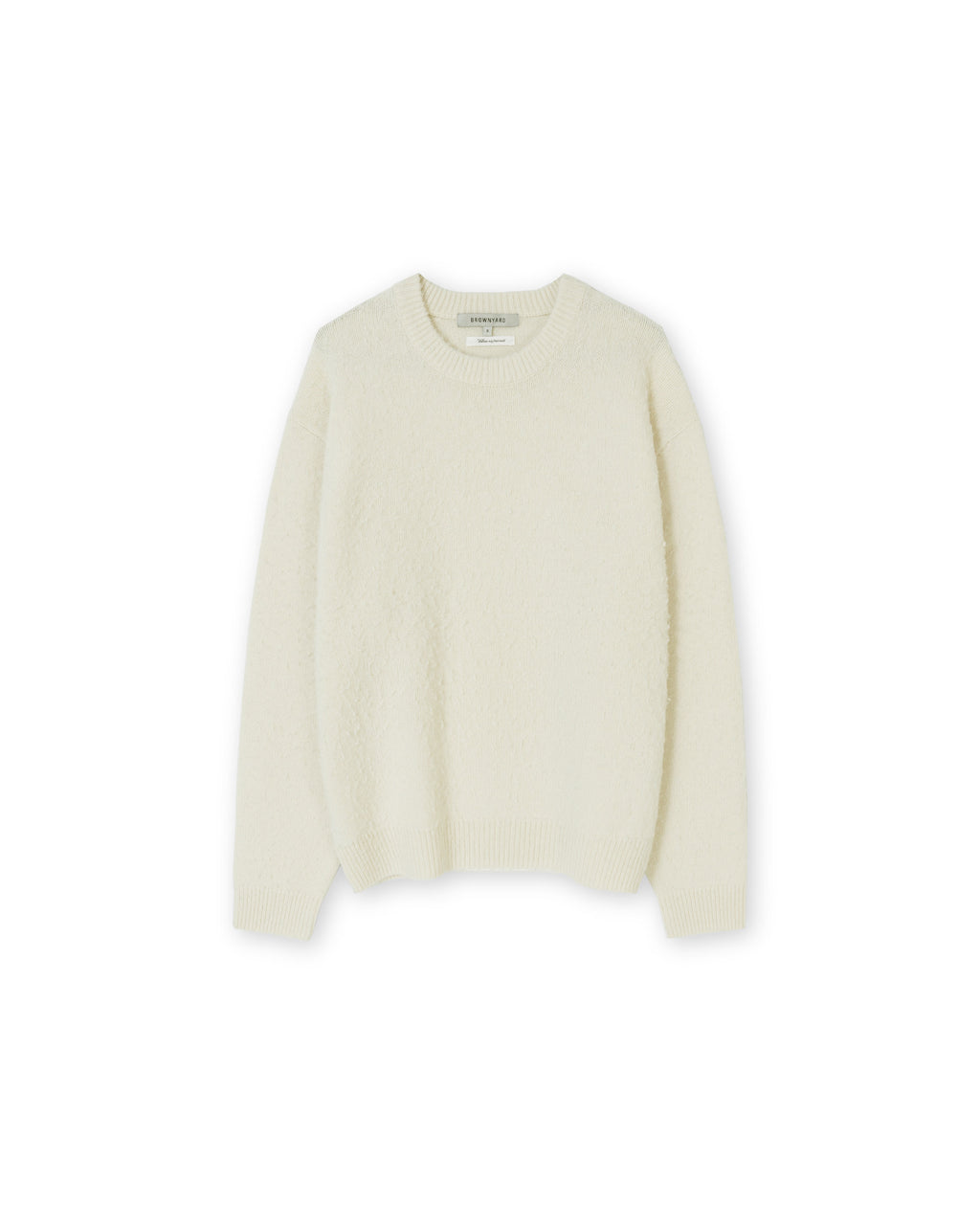 Brownyard - Brushed Sweater (Ivory) product image 4 | TRAB K-Fashion Australia