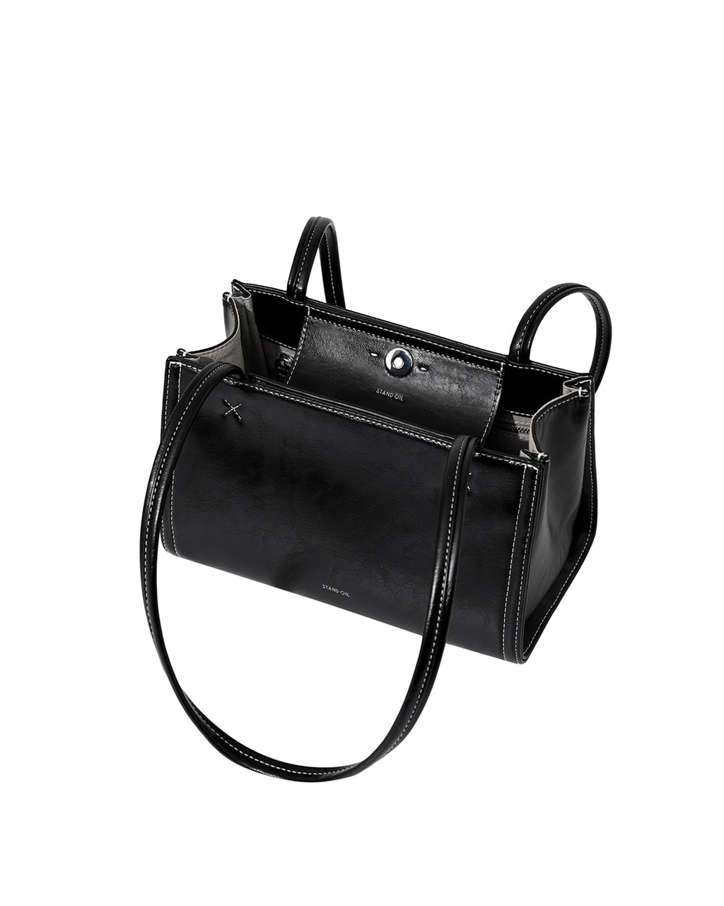 Stand Oil - Oblong bag Tiny (Black) product image 7 | TRAB K-Fashion Australia