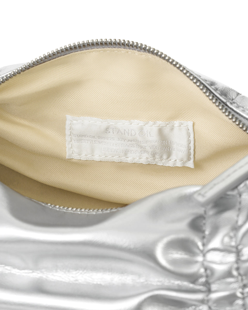 Stand Oil - Pleats Bag (Silver) product image 8 | TRAB K-Fashion Australia