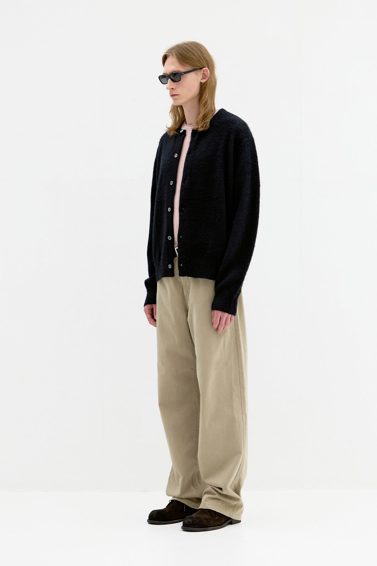 Coor - Damage Brushed Chino Pants (Beige) product image 3 | TRAB K-Fashion Australia