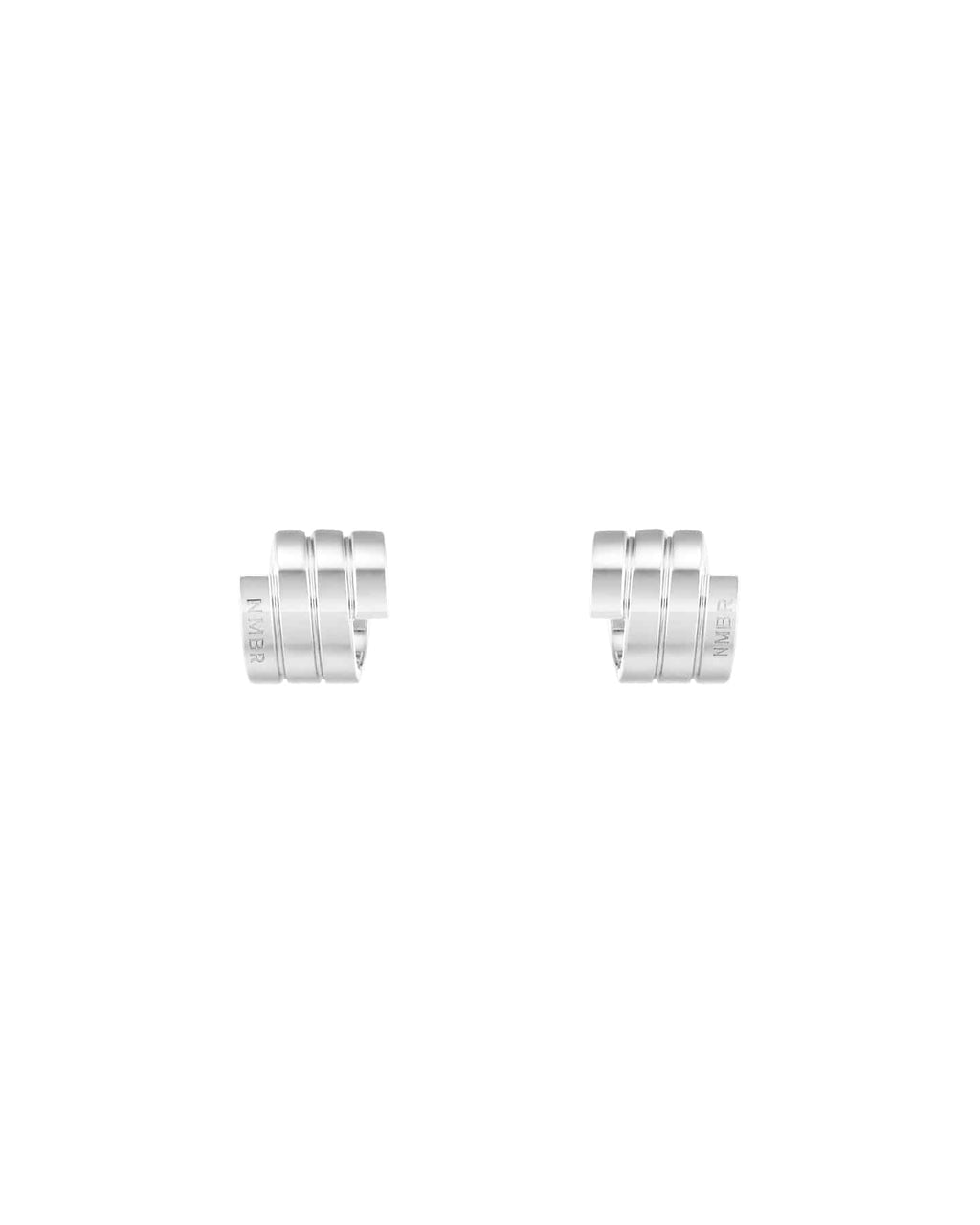 Numbering - Flat Coil Hoop Earrings #4108 product image 6 | TRAB K-Fashion Australia
