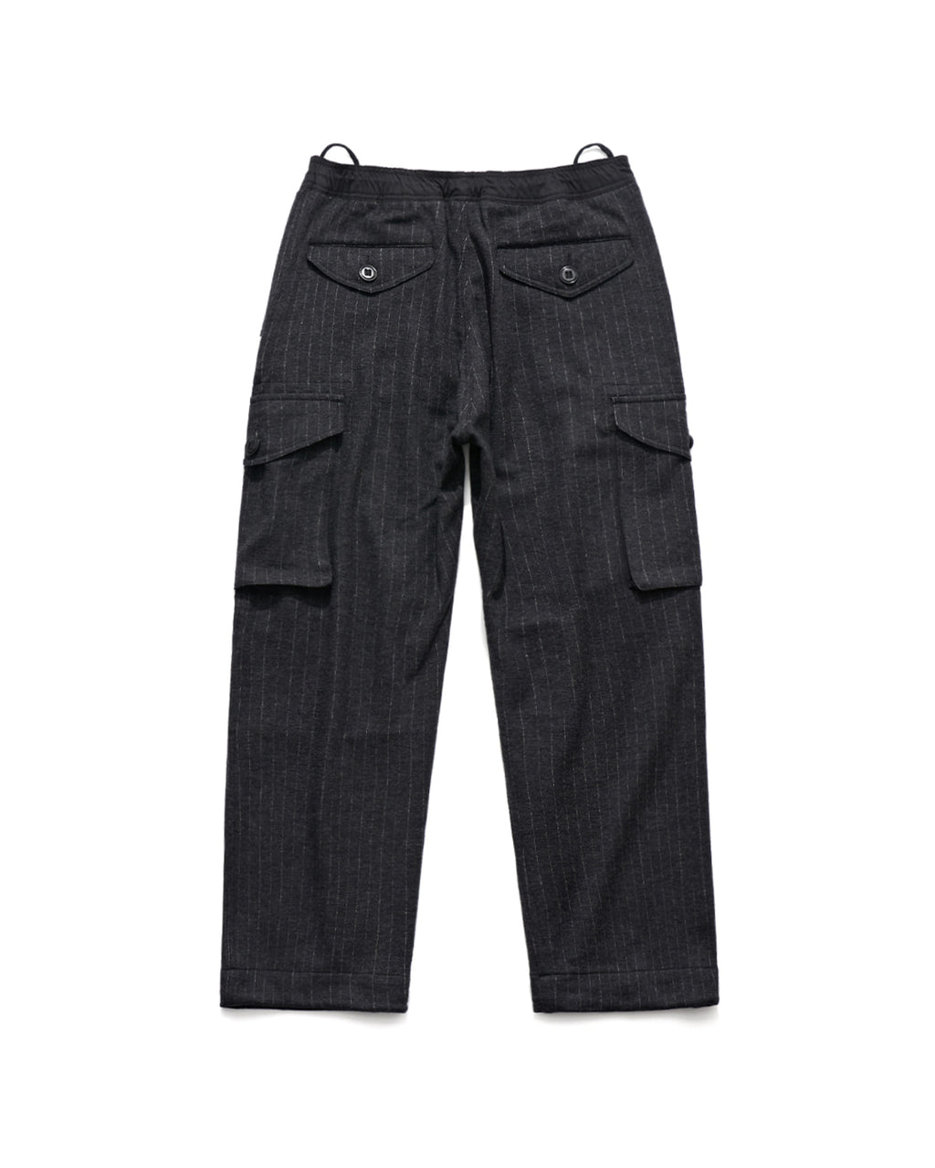 Eastlogue - Combat Easy Pants (Grey Chalk Stripe) product image 6 | TRAB K-Fashion Australia