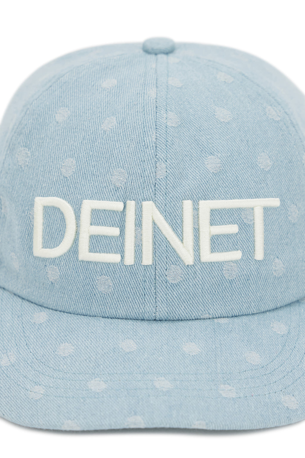 Deinet - Deinet Dot Denim Logo Cap (Light Blue) product image 4 | TRAB K-Fashion Australia