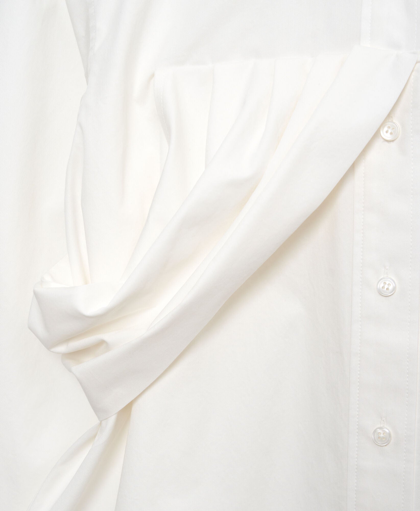 Kimhe Kim - Reformed Long Shirt (White) product image 10 | TRAB K-Fashion Australia