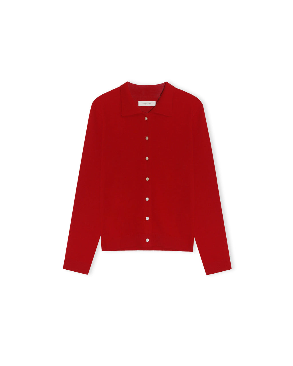 Brownyard - Collar Cardigan (Red) product image 6 | TRAB K-Fashion Australia