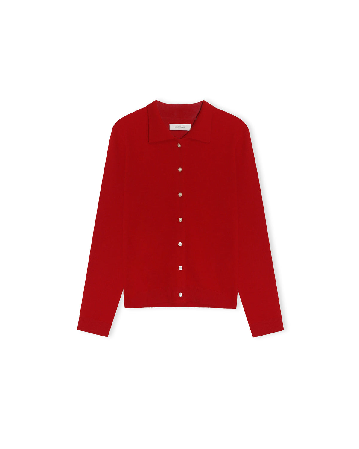 Brownyard - Collar Cardigan (Red) product image 6 | TRAB K-Fashion Australia