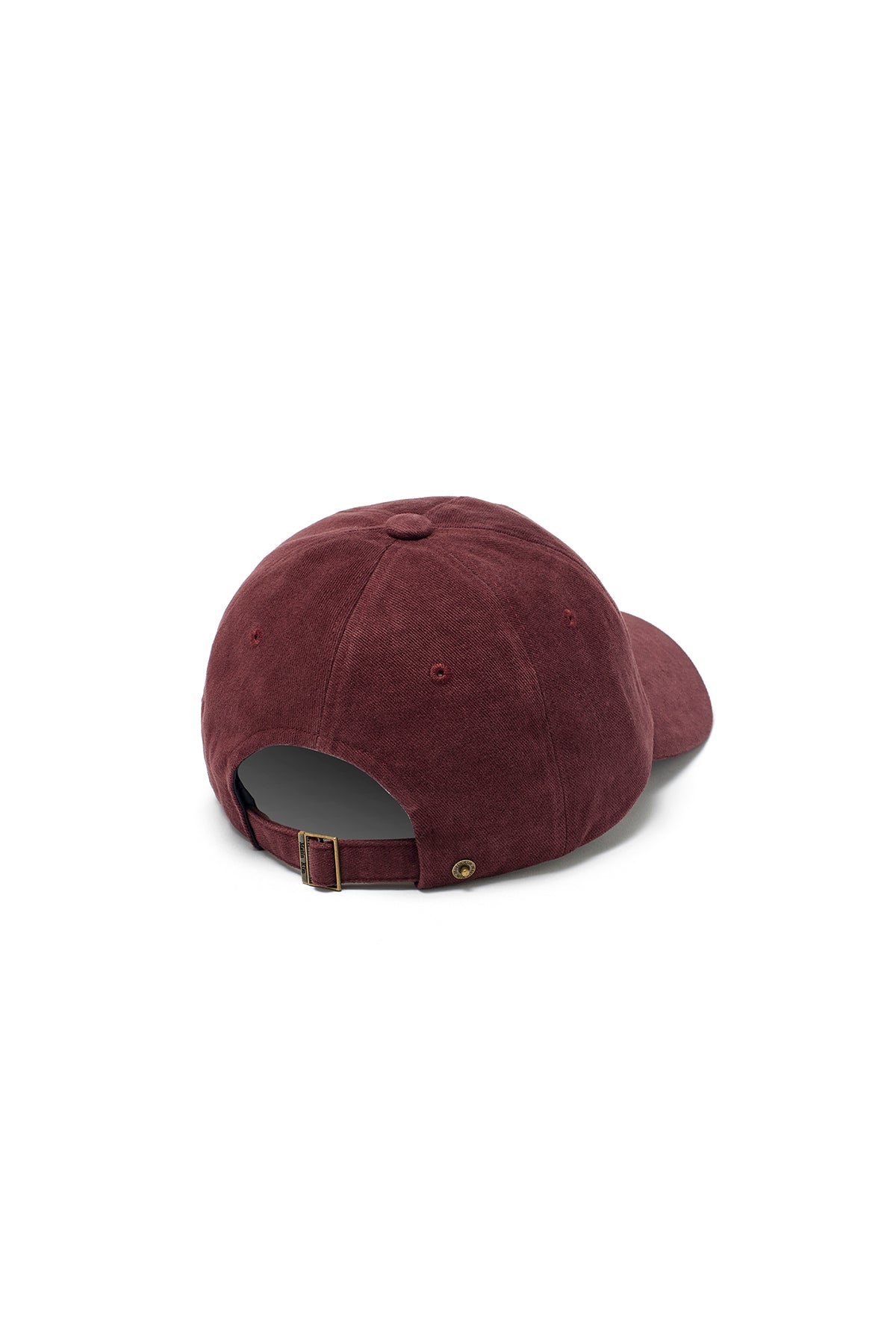 Matin Kim - Matin Reverse Logo Ball Cap (Burgundy) product image 3 | TRAB K-Fashion Australia