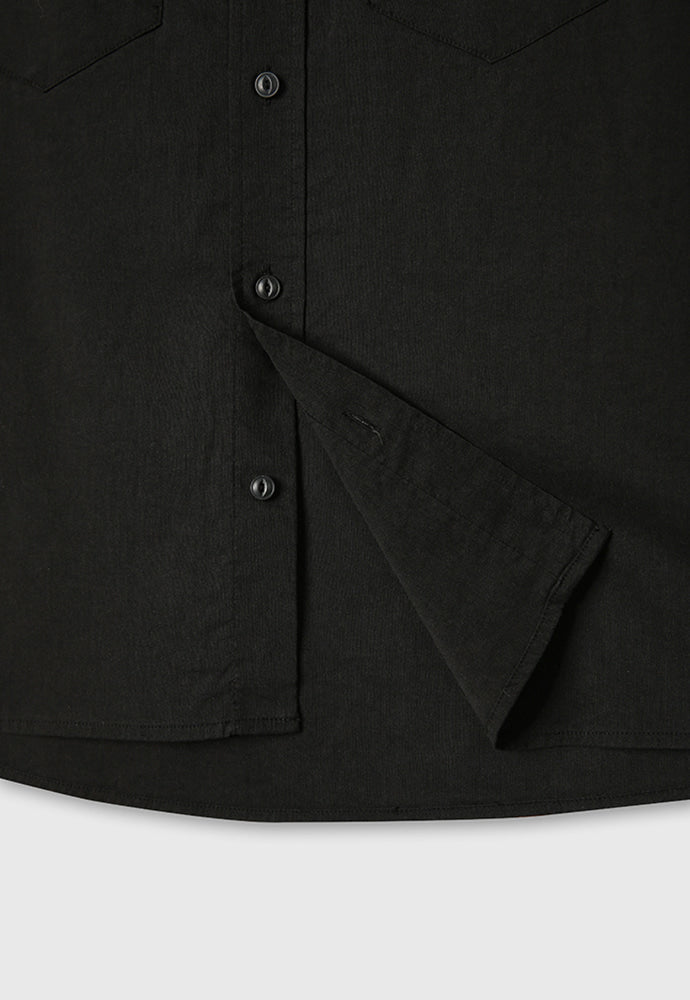 Tonywack - Soft Brushed C/R Western Shirt (Midnight Black) product image 13 | TRAB K-Fashion Australia