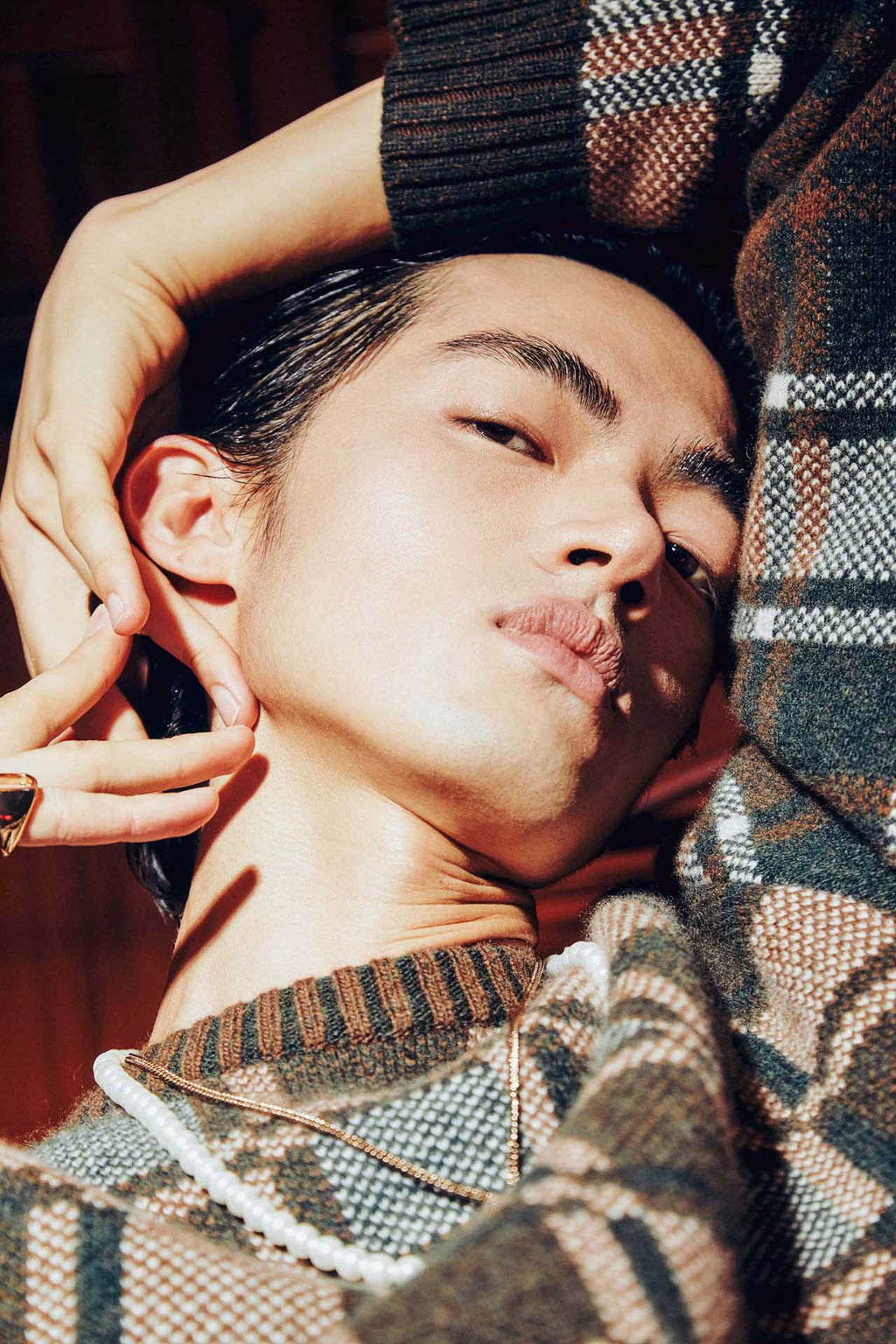 Ioedle - Checked Knit Pullover (OC) product image 16 | TRAB K-Fashion Australia