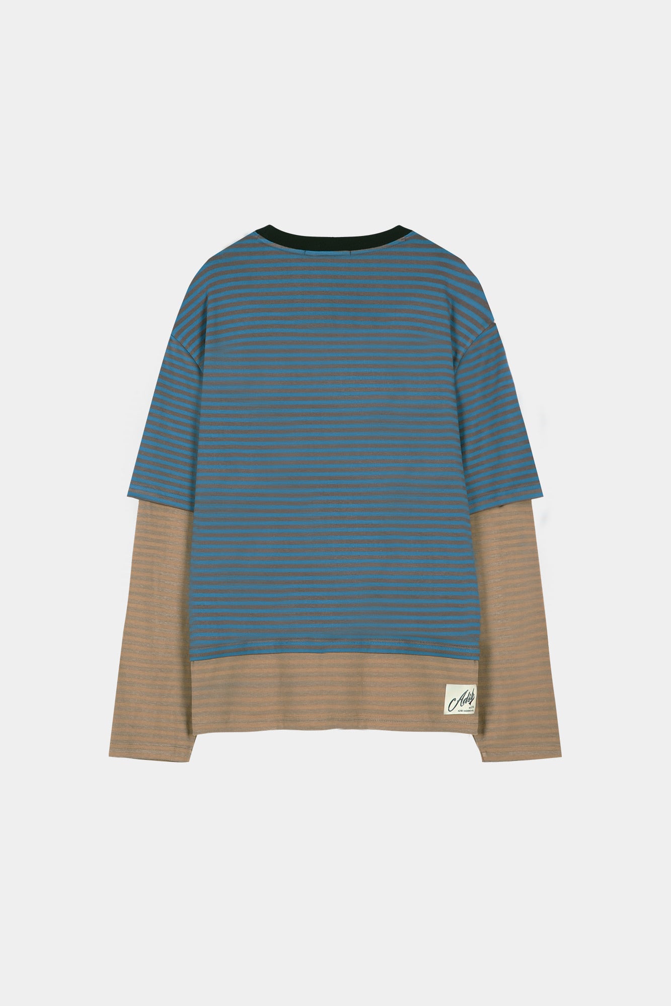 Andersson Bell - (essential) Heart Message Stripe Layered L/s T-Shirt (Essential) product image 10 | TRAB K-Fashion Australia