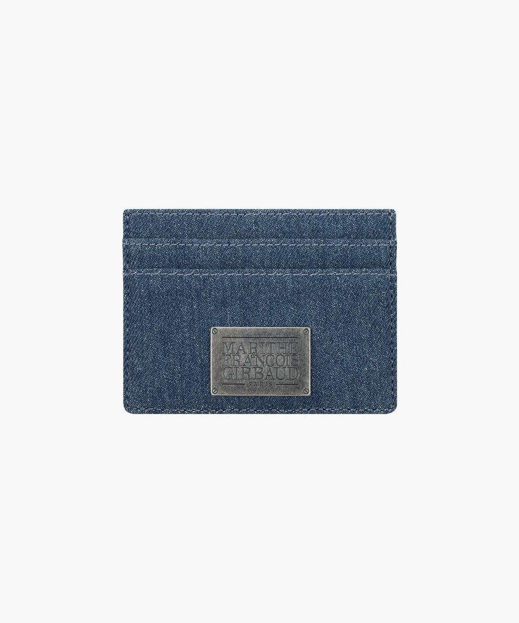 Marithe & Francois Girbaud - Classic Logo Card Wallet (Vintage Blue) product image 4 | TRAB K-Fashion Australia