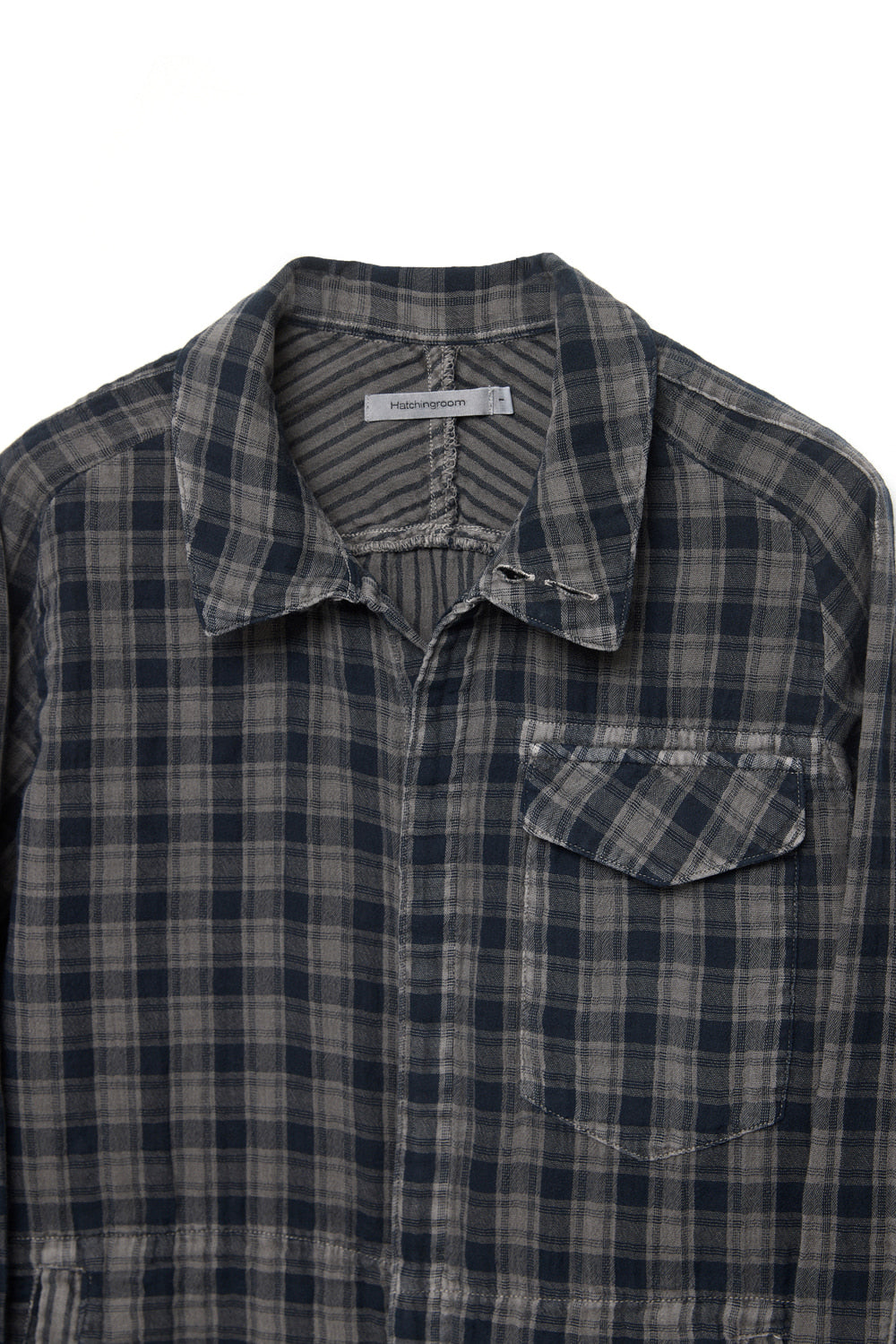 Hatchingroom - Hidden Shirket (Over Dyed Grey/Blue) product image 3 | TRAB K-Fashion Australia
