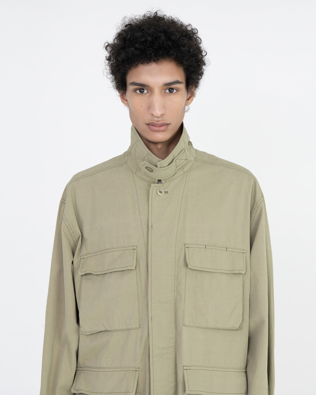 Brownyard - Washed Bdu Jacket (Dark Beige) product image 5 | TRAB K-Fashion Australia