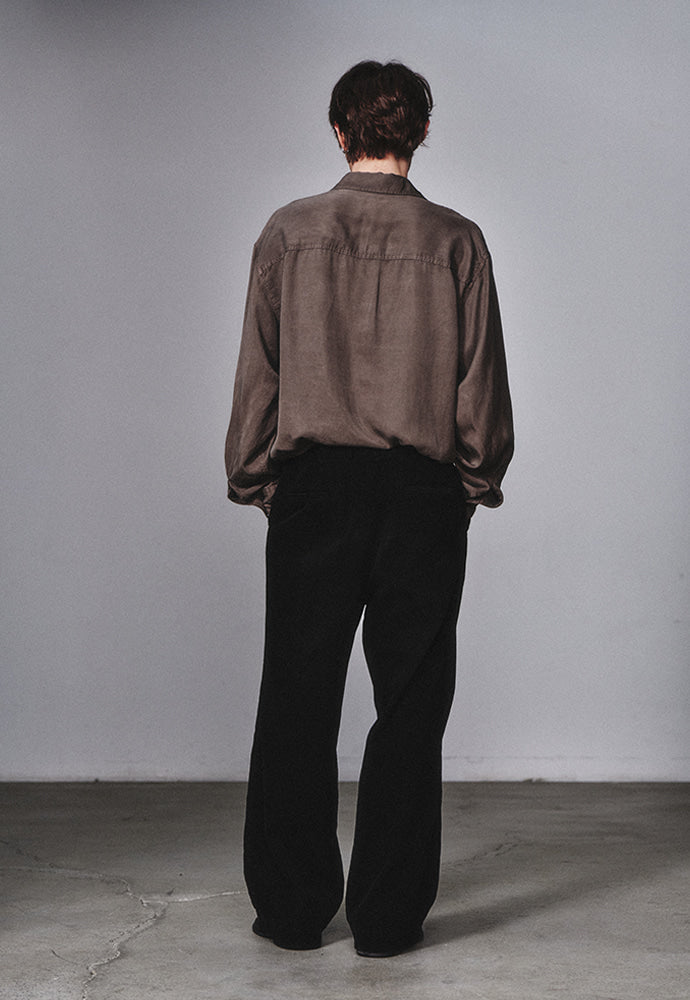 Art if acts - Tencel Two Pocket Shirt (Mud) product image 3 | TRAB K-Fashion Australia