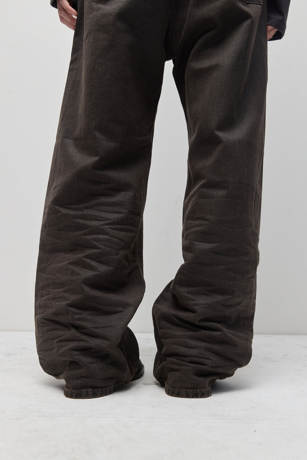 Hatchingroom - VTG Waxed Jeans (Dark Brown) product image 16 | TRAB K-Fashion Australia