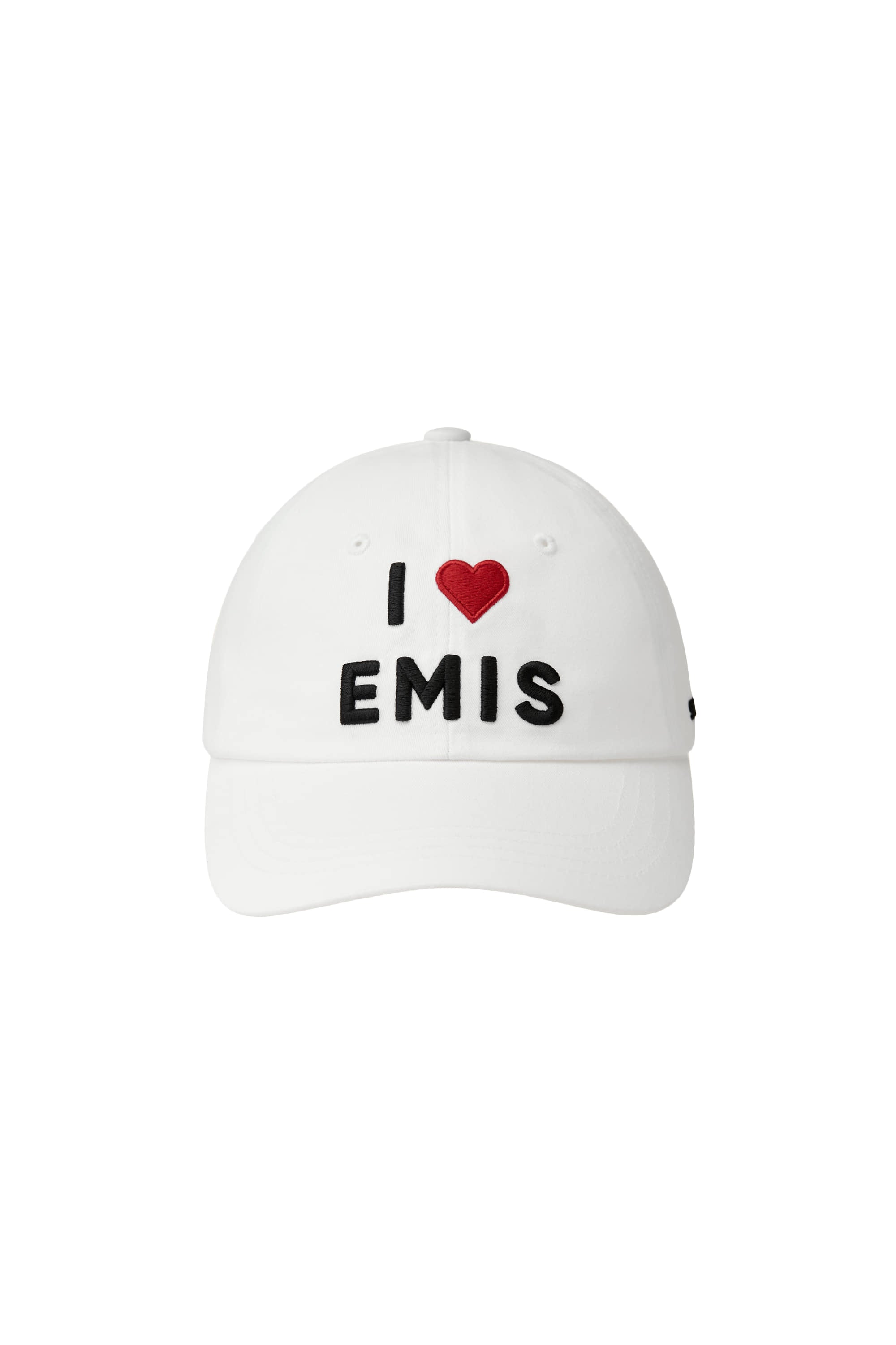 Emis - I Love Emis Ball Cap (Sel) (White) product image 1 | TRAB K-Fashion Australia
