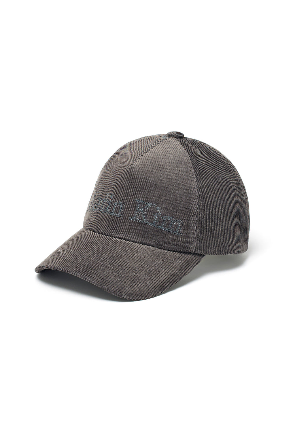 Matin Kim - Matin Corduroy Ball Cap (Charcoal) product image 5 | TRAB K-Fashion Australia
